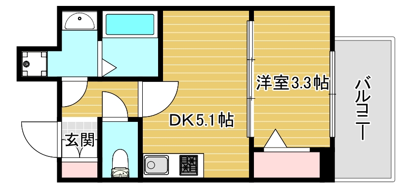 14階の間取り図