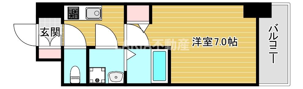 9階の間取り図