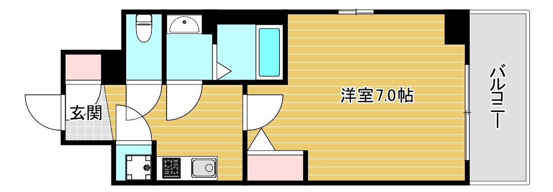 8階の間取り図
