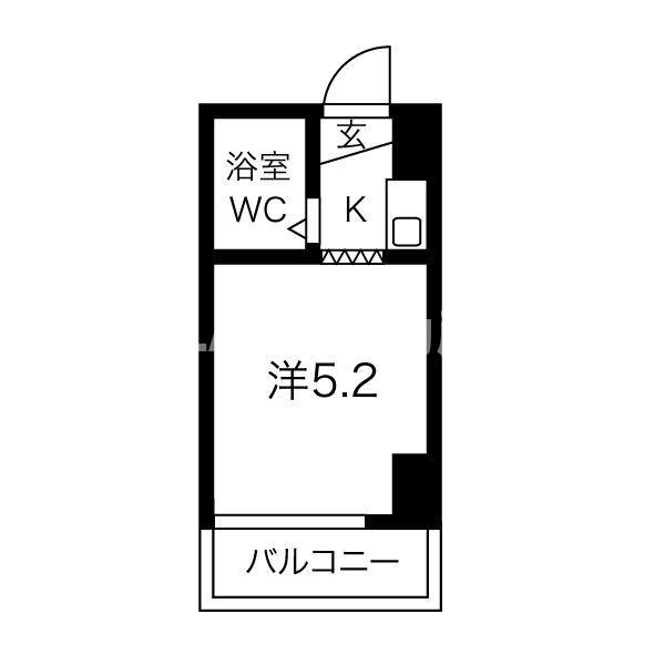 2階の間取り図