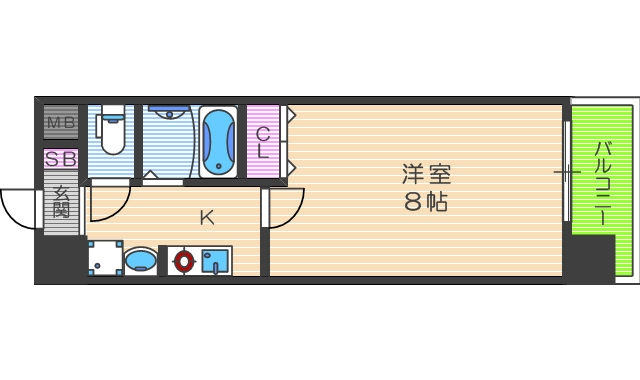7階の間取り図
