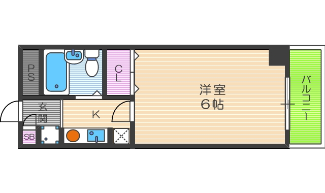3階の間取り図