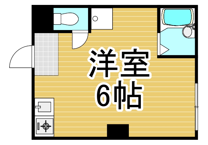4階の間取り図