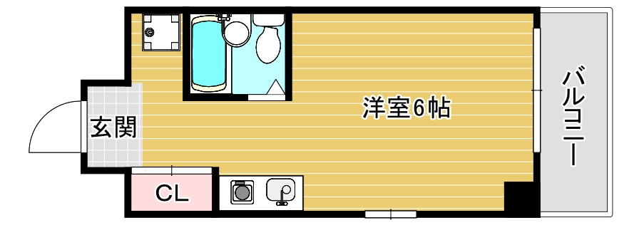 6階の間取り図