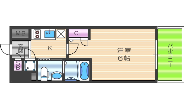 7階の間取り図