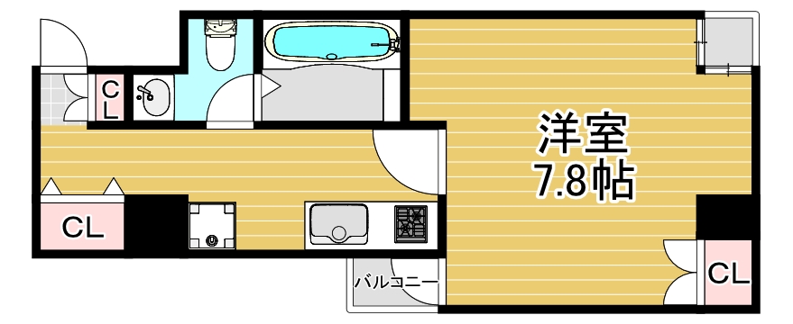5階の間取り図