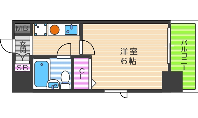 5階の間取り図