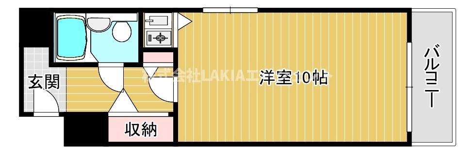 6階の間取り図