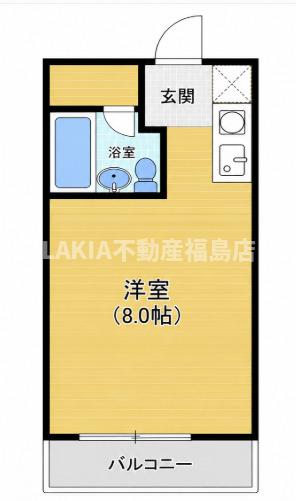 2階の間取り図