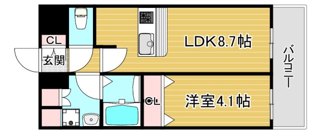 11階の間取り図