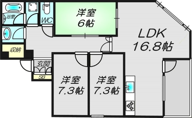 間取図