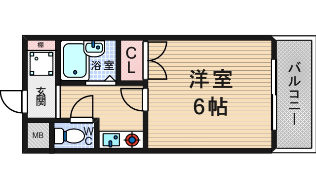 5階の間取り図