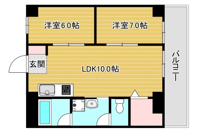3階の間取り図