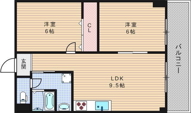 3階の間取り図