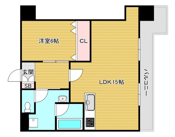 5階の間取り図
