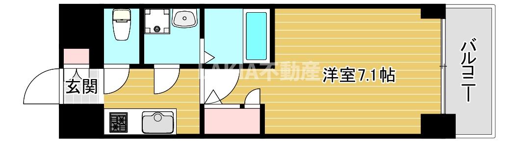 9階の間取り図