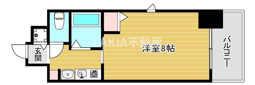 9階の間取り図