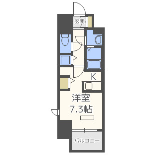 6階の間取り図