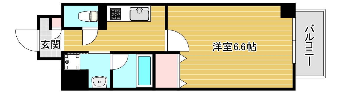 6階の間取り図