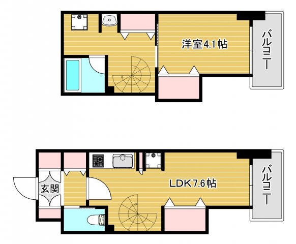 3階の間取り図