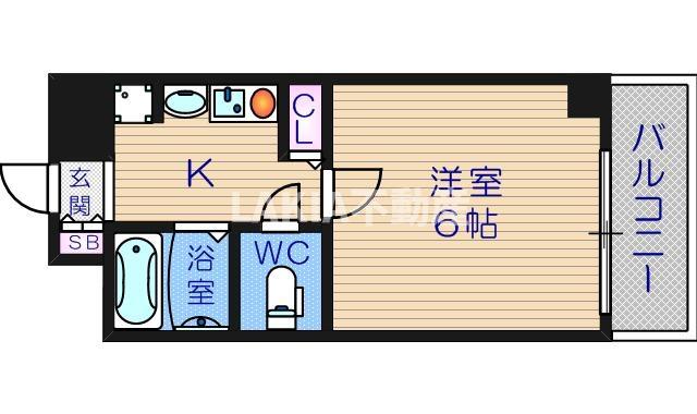 9階の間取り図