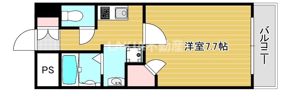 9階の間取り図