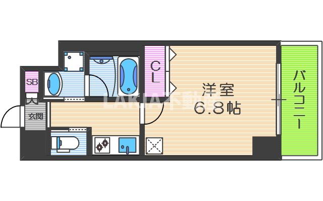 12階の間取り図