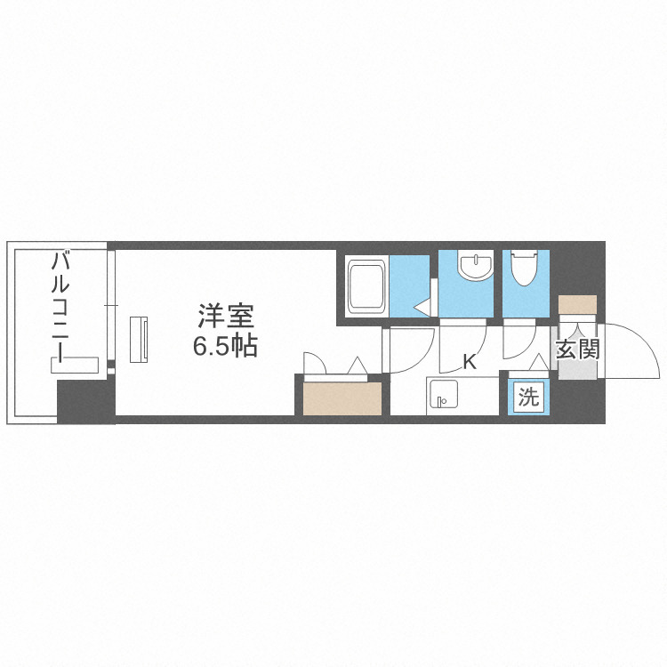 7階の間取り図