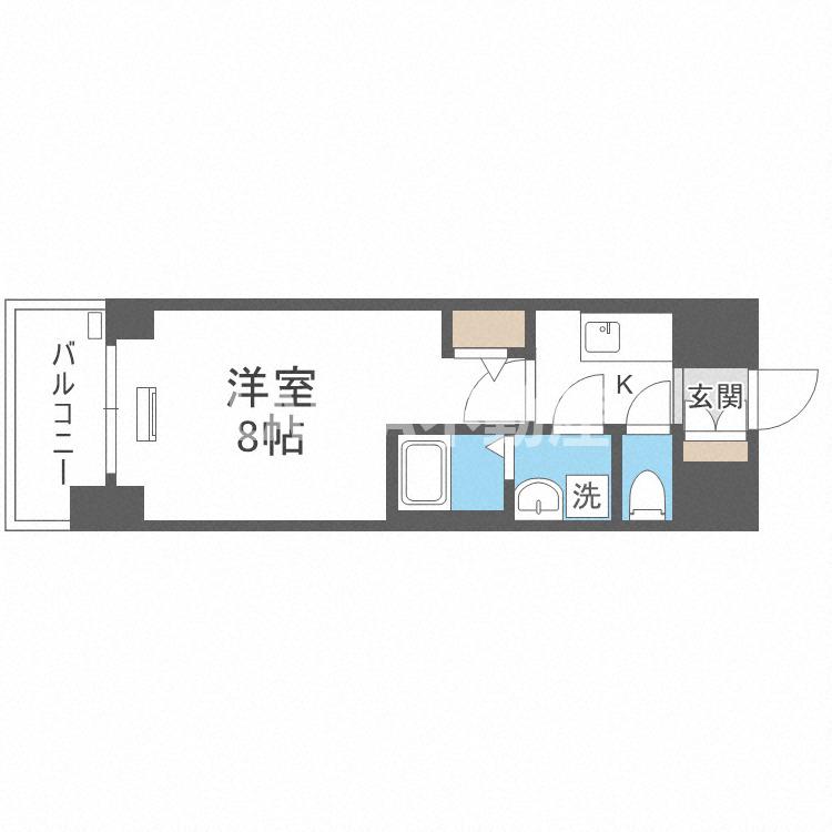 9階の間取り図