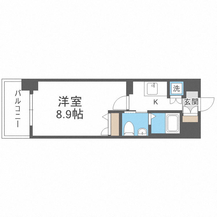 9階の間取り図