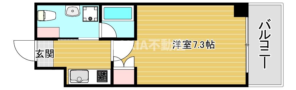 4階の間取り図