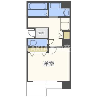 6階の間取り図