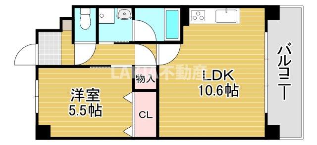 1階の間取り図
