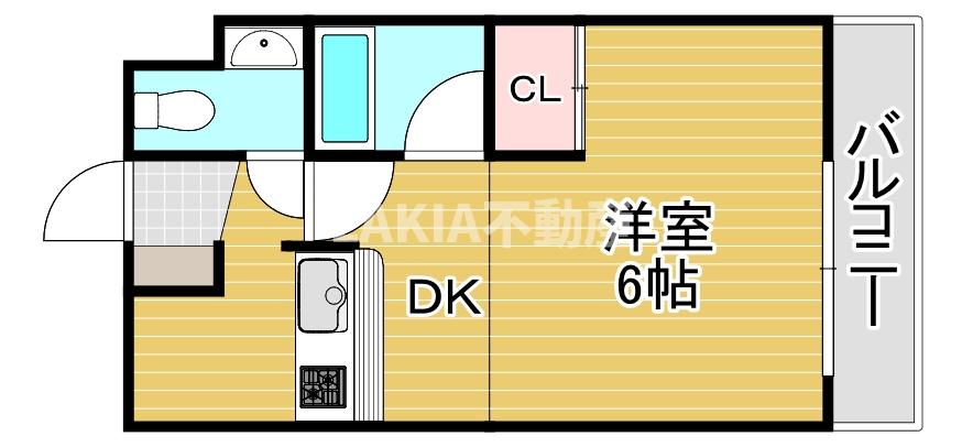5階の間取り図