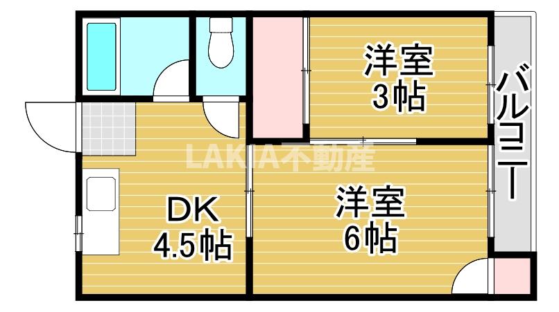 3階の間取り図