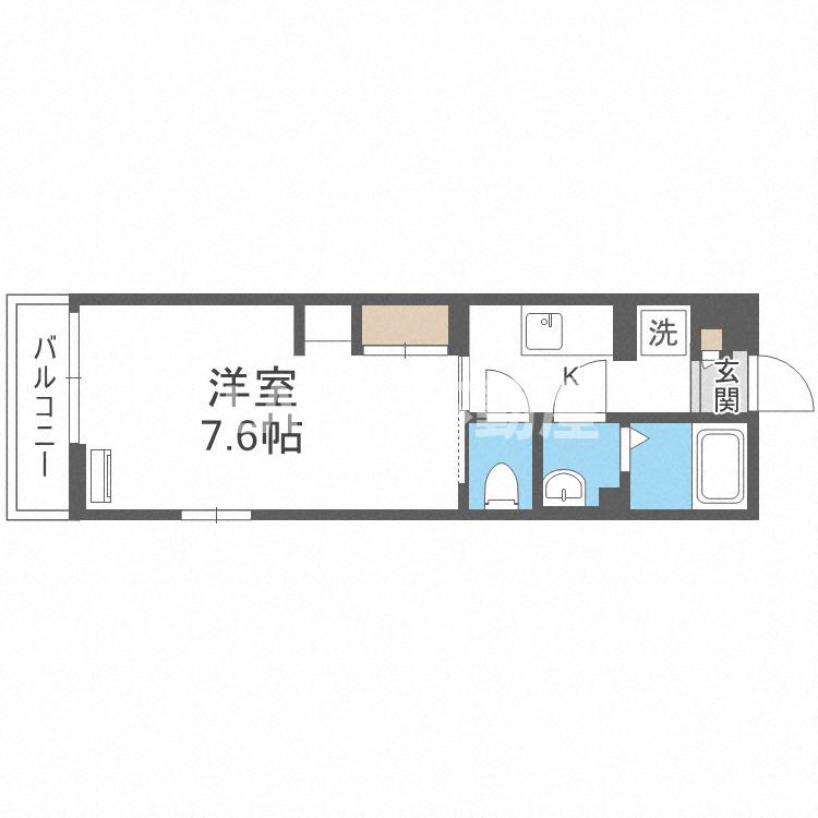 3階の間取り図