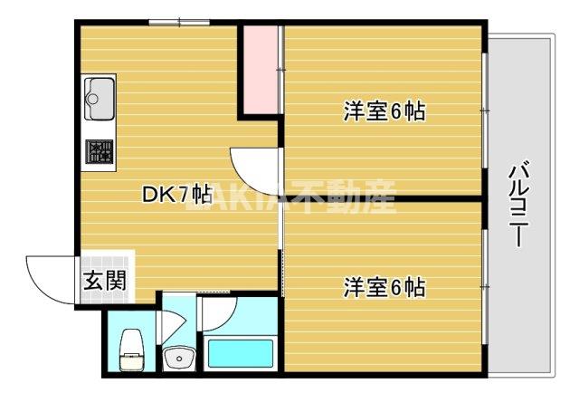 3階の間取り図