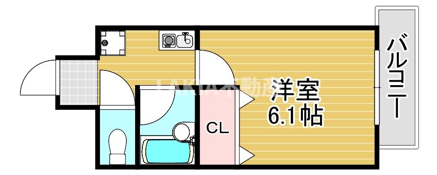 3階の間取り図