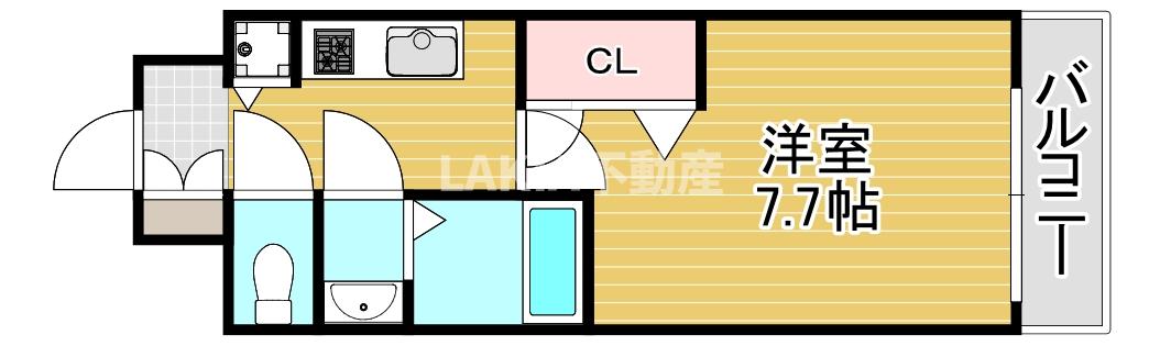 2階の間取り図