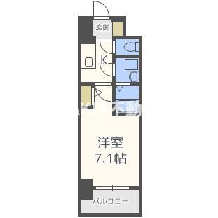 2階の間取り図