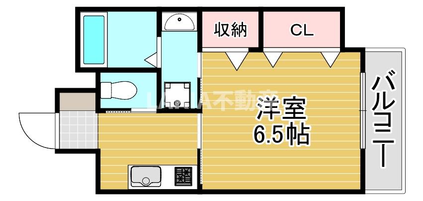 2階の間取り図