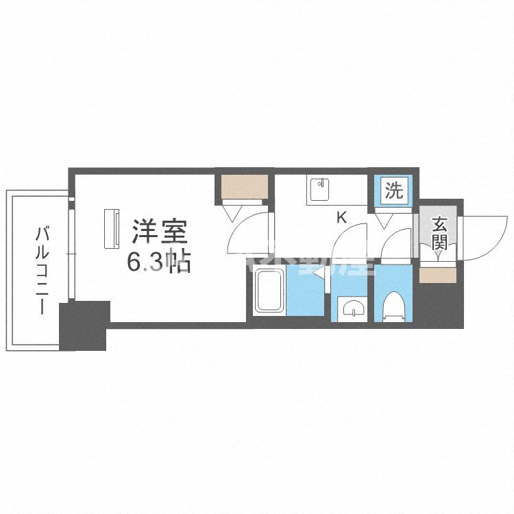 3階の間取り図