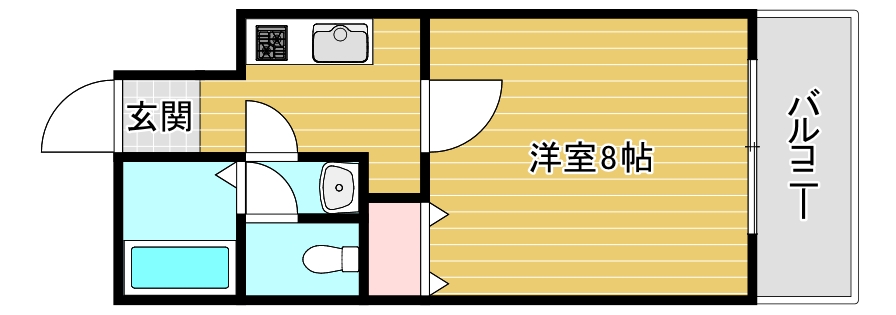 1階の間取り図