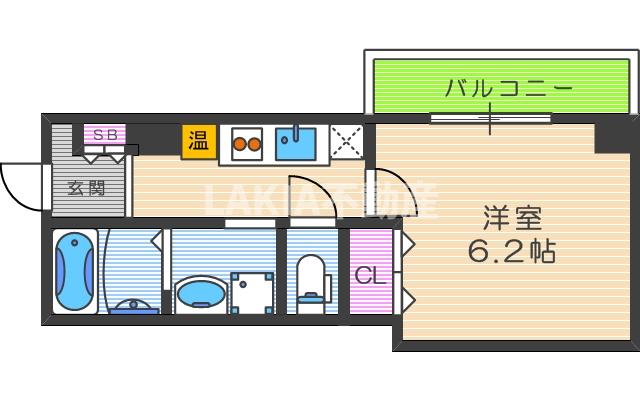 7階の間取り図