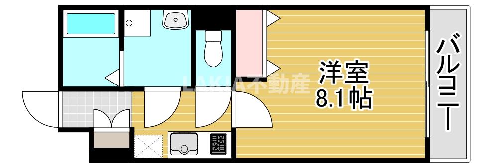 5階の間取り図