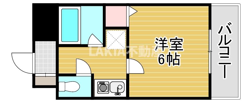 8階の間取り図