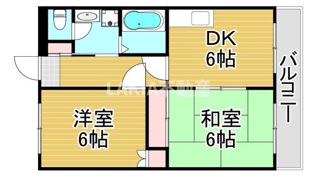 6階の間取り図