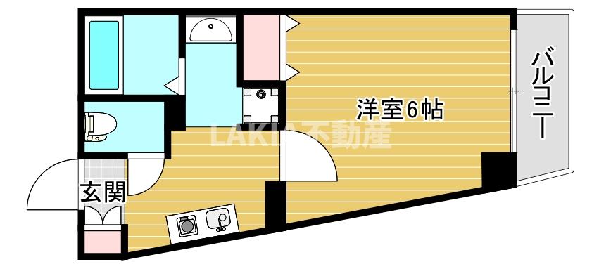 5階の間取り図