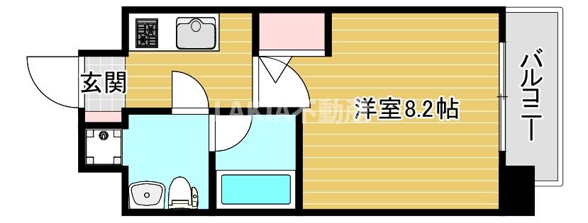 3階の間取り図