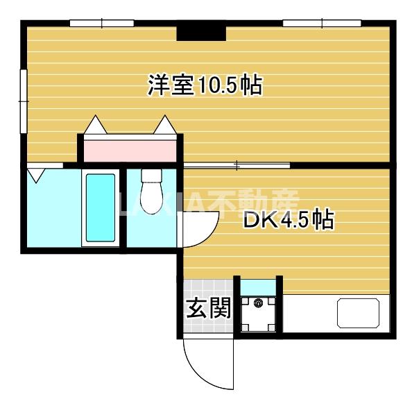 3階の間取り図